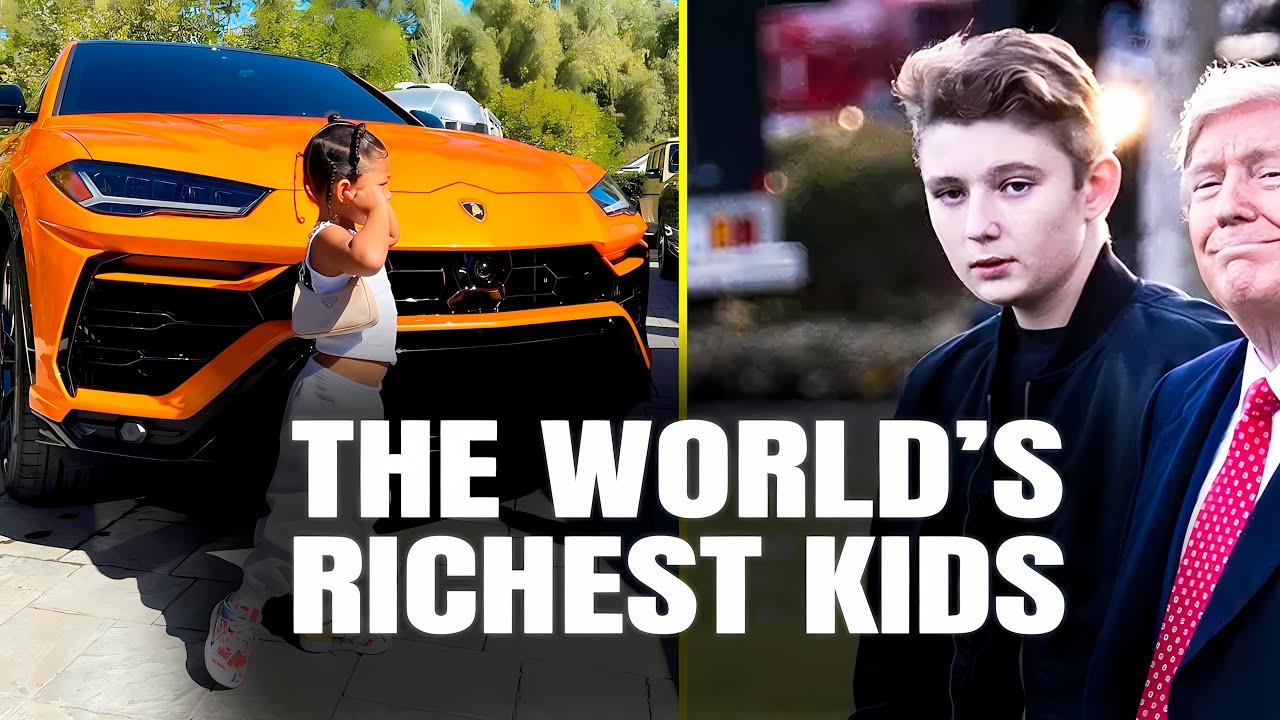 THE RICHEST KIDS IN THE WORLD 2025: Shocking Net Worths!