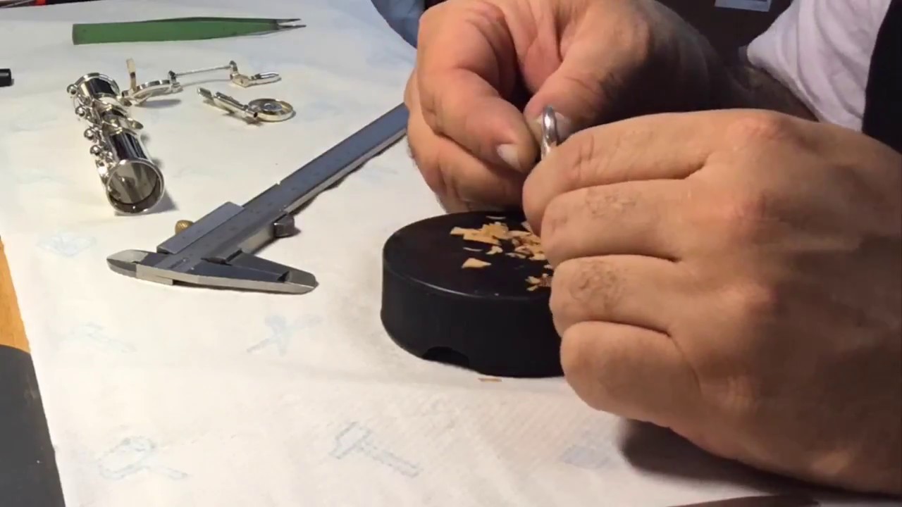 Montaje de zapatillas Straubinger a flauta Yamaha 383, paso a paso