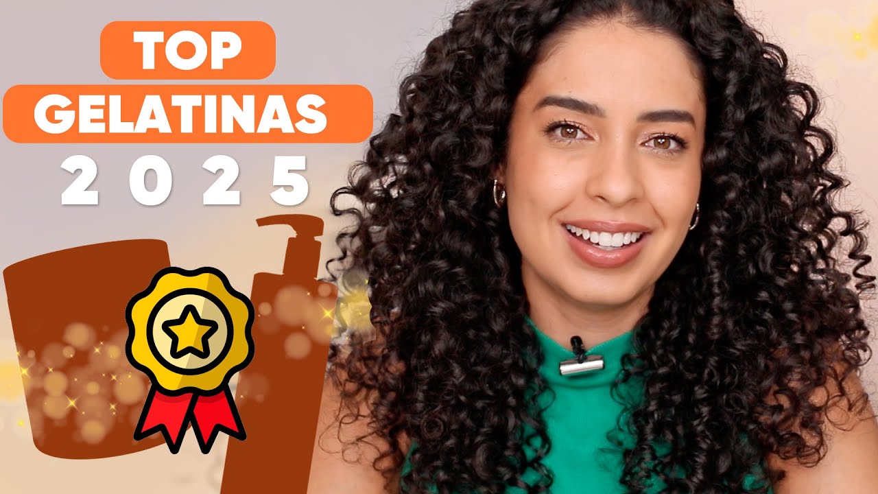 MELHORES GELATINAS E MOUSSES para CACHOS DEFINIDOS e PODEROSOS! | JULIANA LOUISE