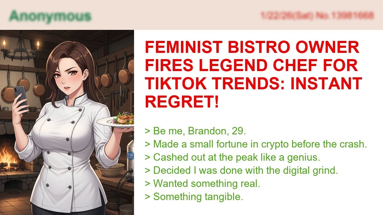 Feminist Bistro Owner Fires Legend Chef For TikTok Trends: Instant Regret!