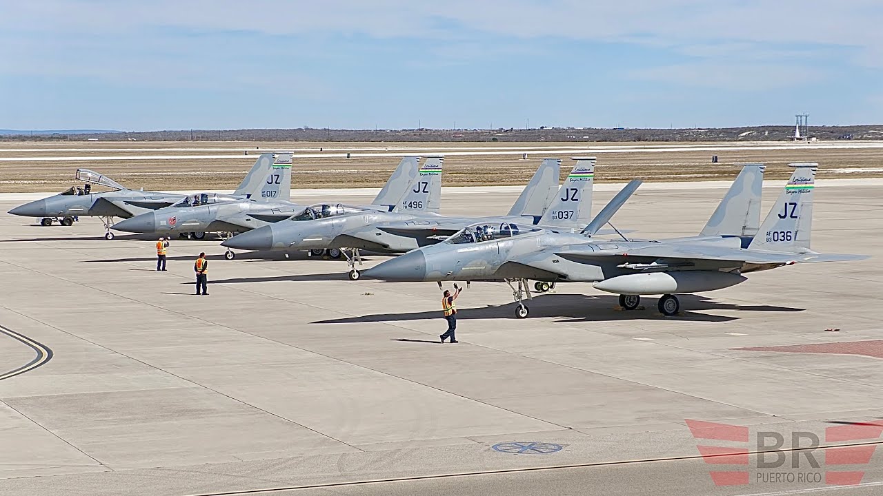 Exciting Visitor Lineup: F-15s, A-10s & F-16s at Laughlin AFB