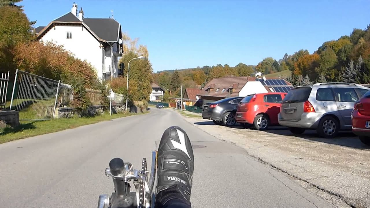 Herbstliche Radrunde mit dem Challenge Fujin im Wienerwald