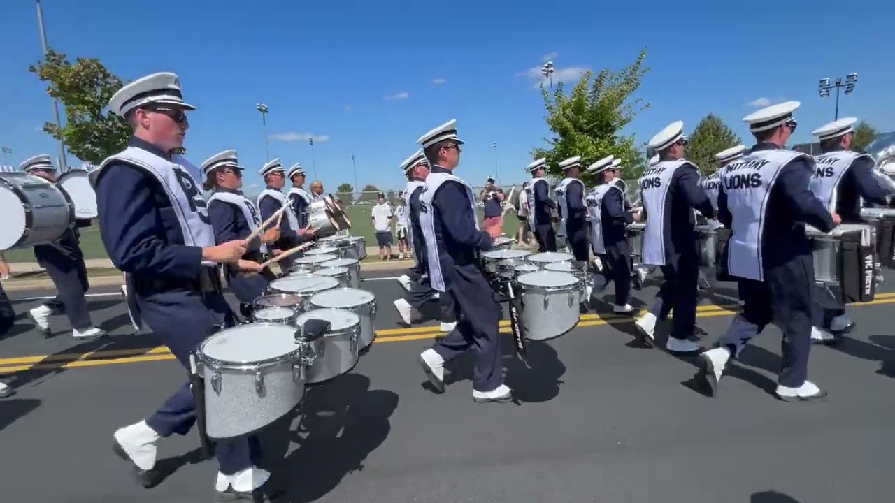 Penn State Blue Band Parade - August 30, 2025 (Featuring the Drumline)