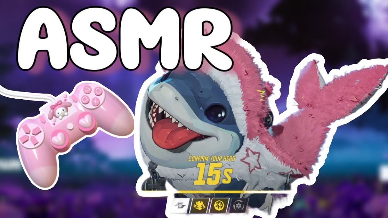 ASMR Practicing in MARVEL Rivals ♡ Rambling whispering & Controller sounds [no ads] ˚ ༘♡ ⋆｡˚