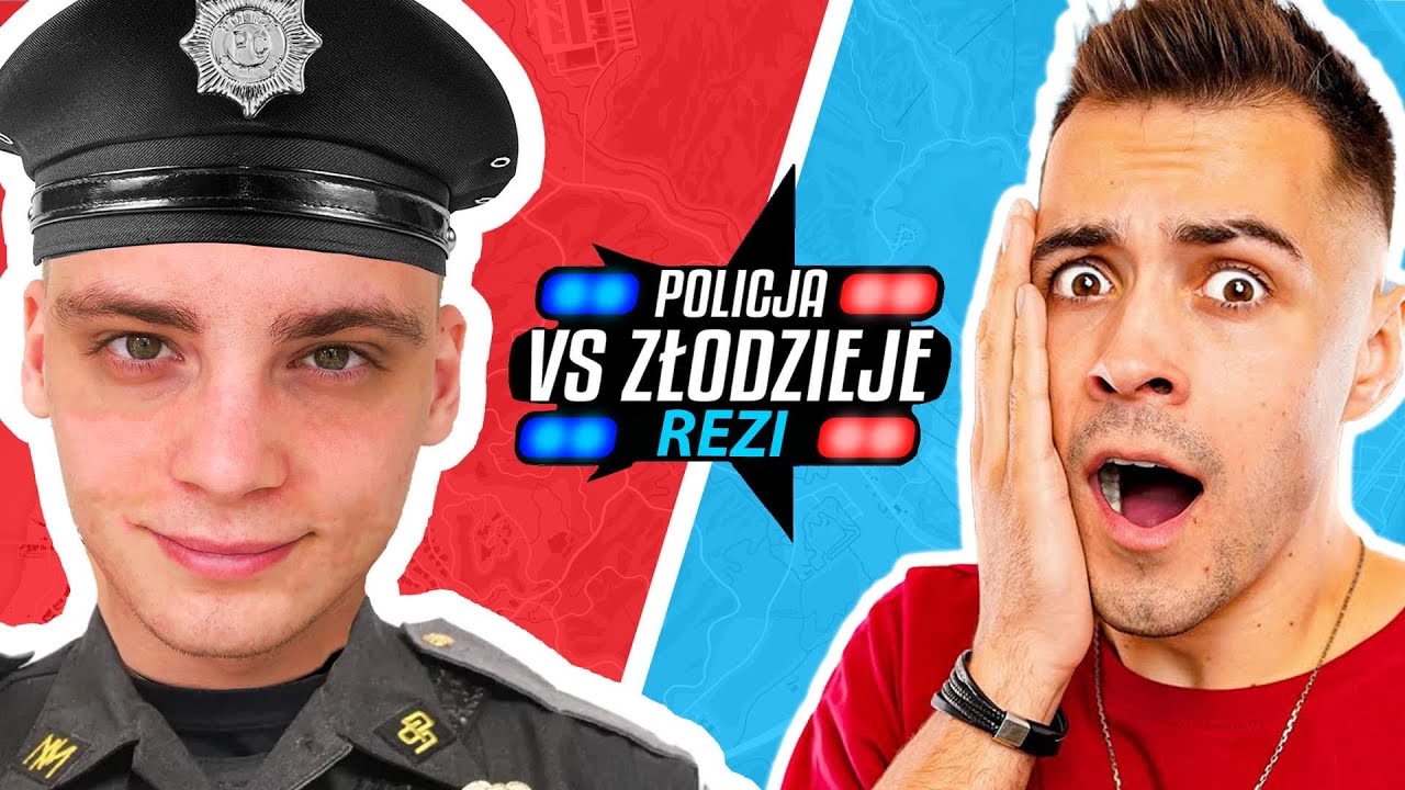 GTA V POLICJA VS ZŁODZIEJE - REZI to CWANIAK!