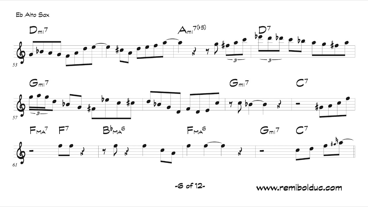 Charlie Parker on Lover Come Back to Me, Feb. 4, '46