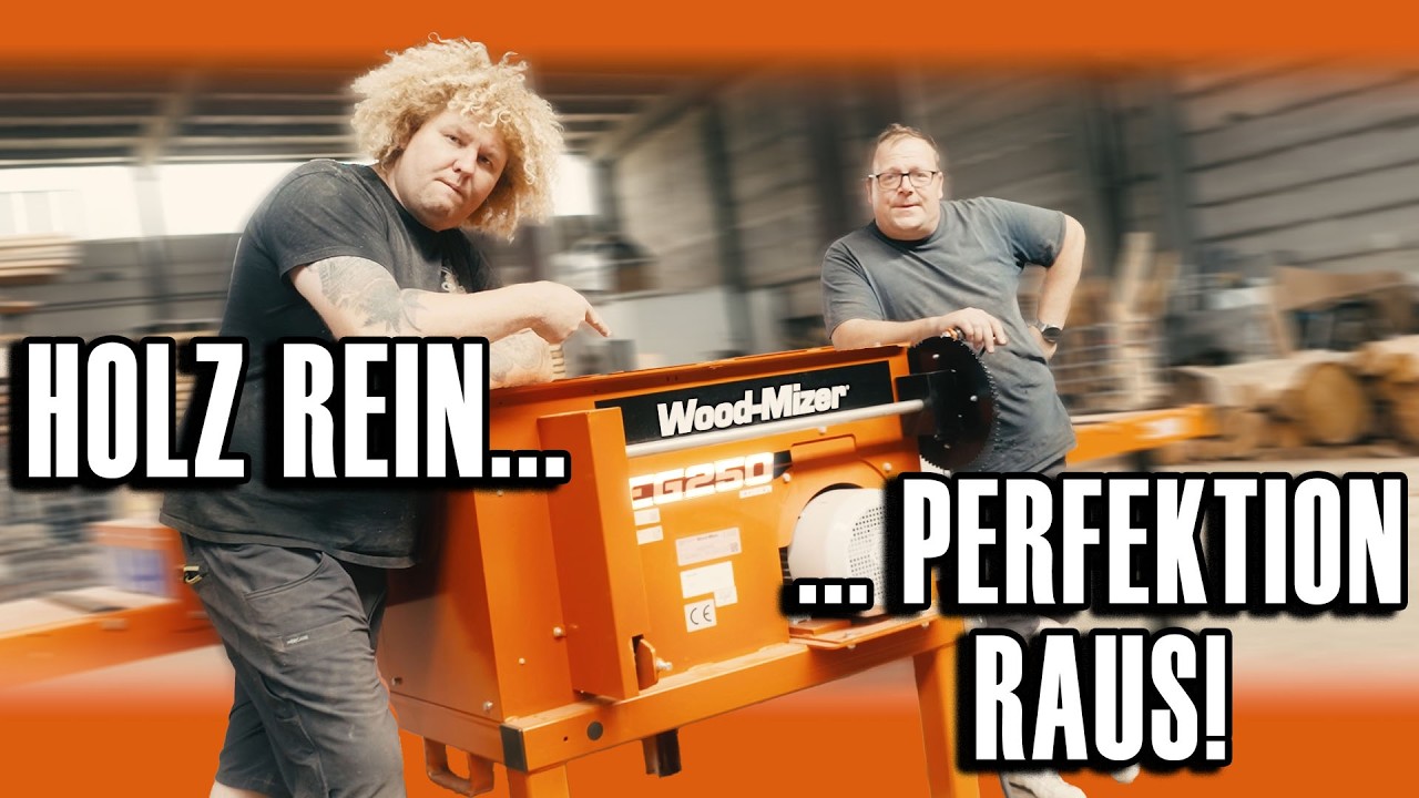 Wood‑Mizer Doppelbesäumer vorgestellt | Profi-Edge für unsere Holzverarbeitung