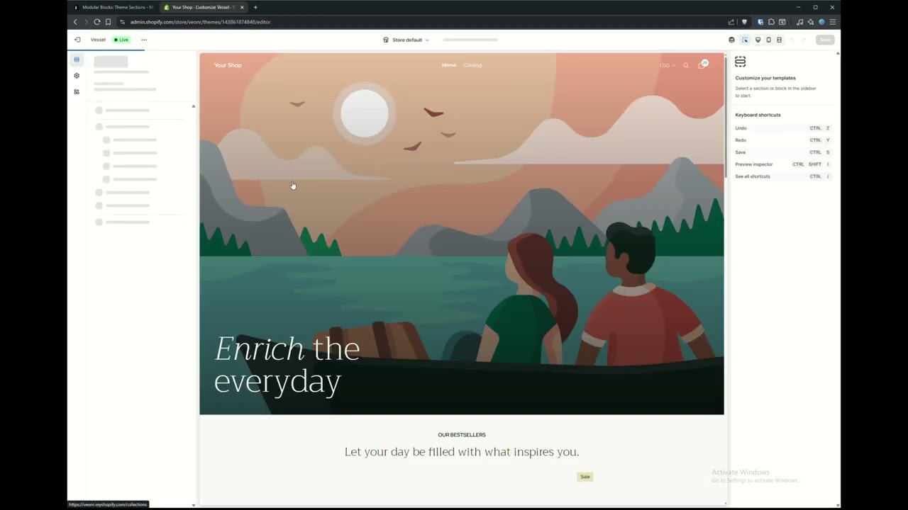 How to add Scrolling Announcement Bar in your Shopify store | For Free in 2025 | No Coding Required