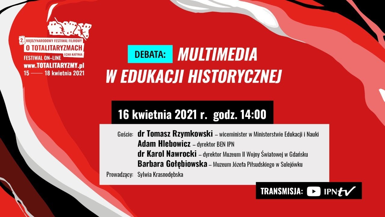 🗣 Debata: MULTIMEDIA W EDUKACJI HISTORYCZNEJ – II MFFoTEK 📽