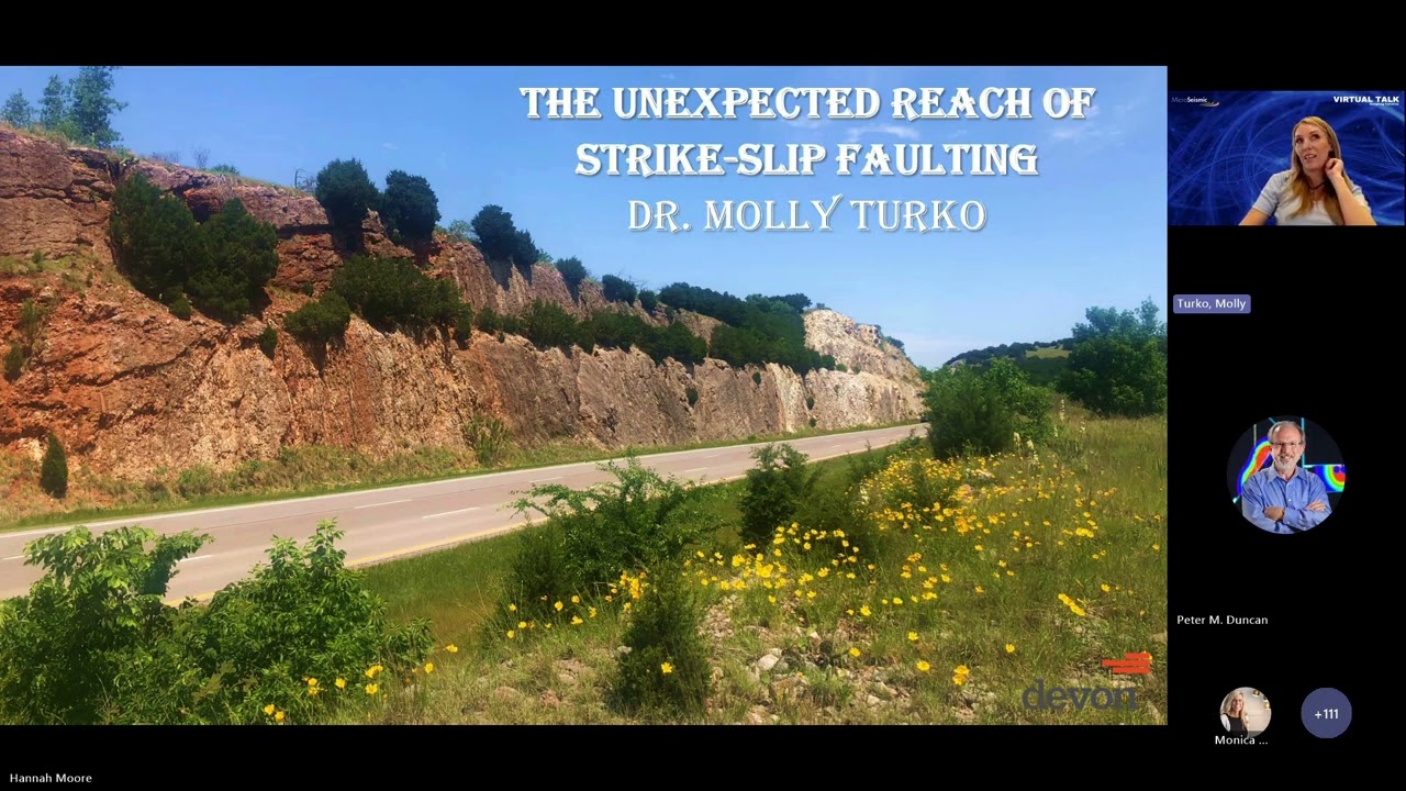 MicroSeismic Virtual Talk: The Unexpected Reach of Strike-Slip Faulting