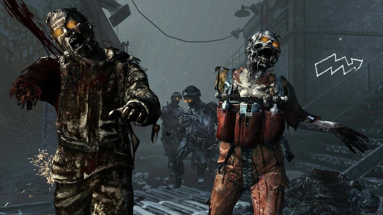 Call of Duty Black Ops Zombies  Зомби режим . Зов мертвецов  . Выживание с Егором