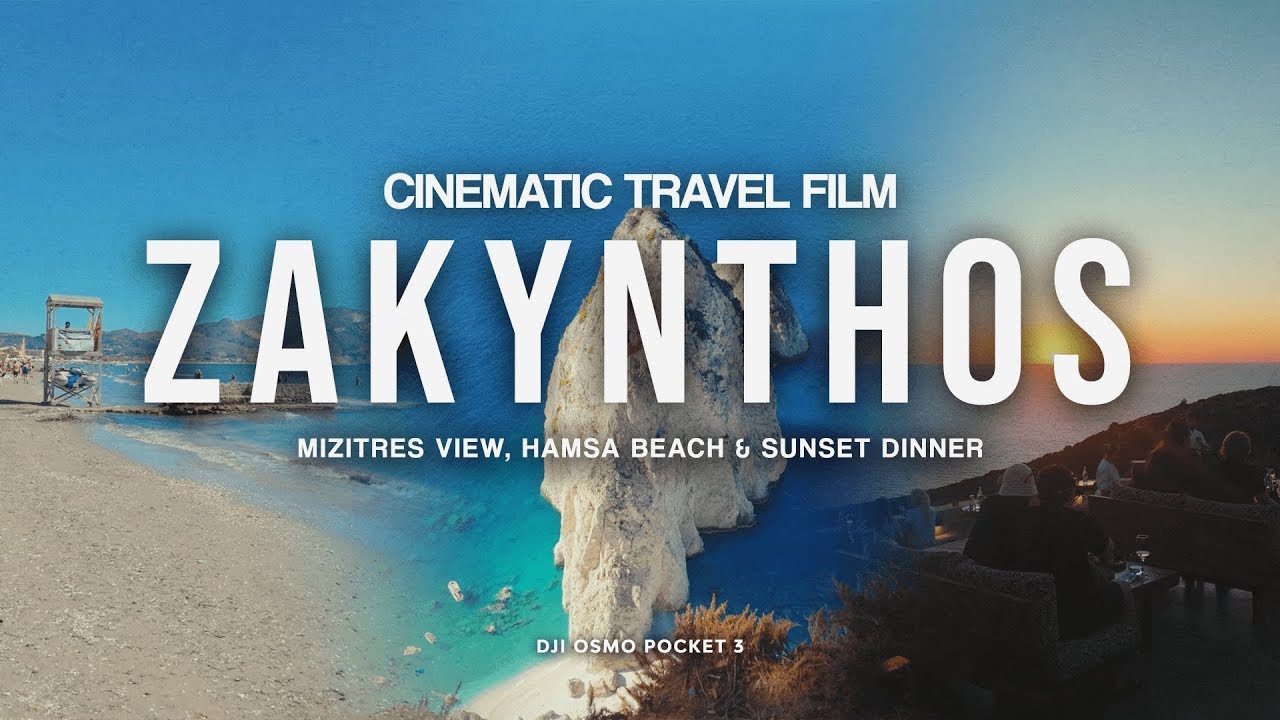 Mizitres View, Hamsa Beach & Sunset Dinner | Zakynthos Travel Vlog 2025