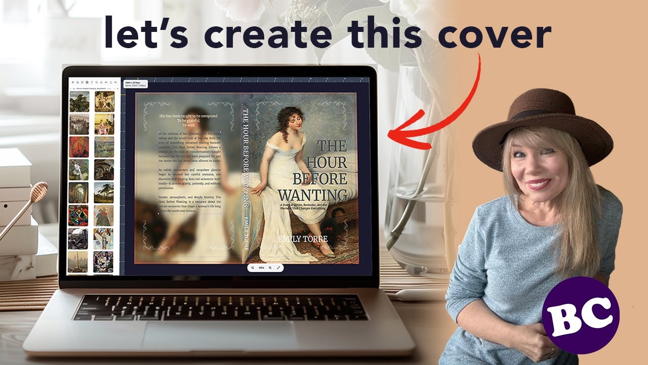Designing a Book Cover with Classical Art