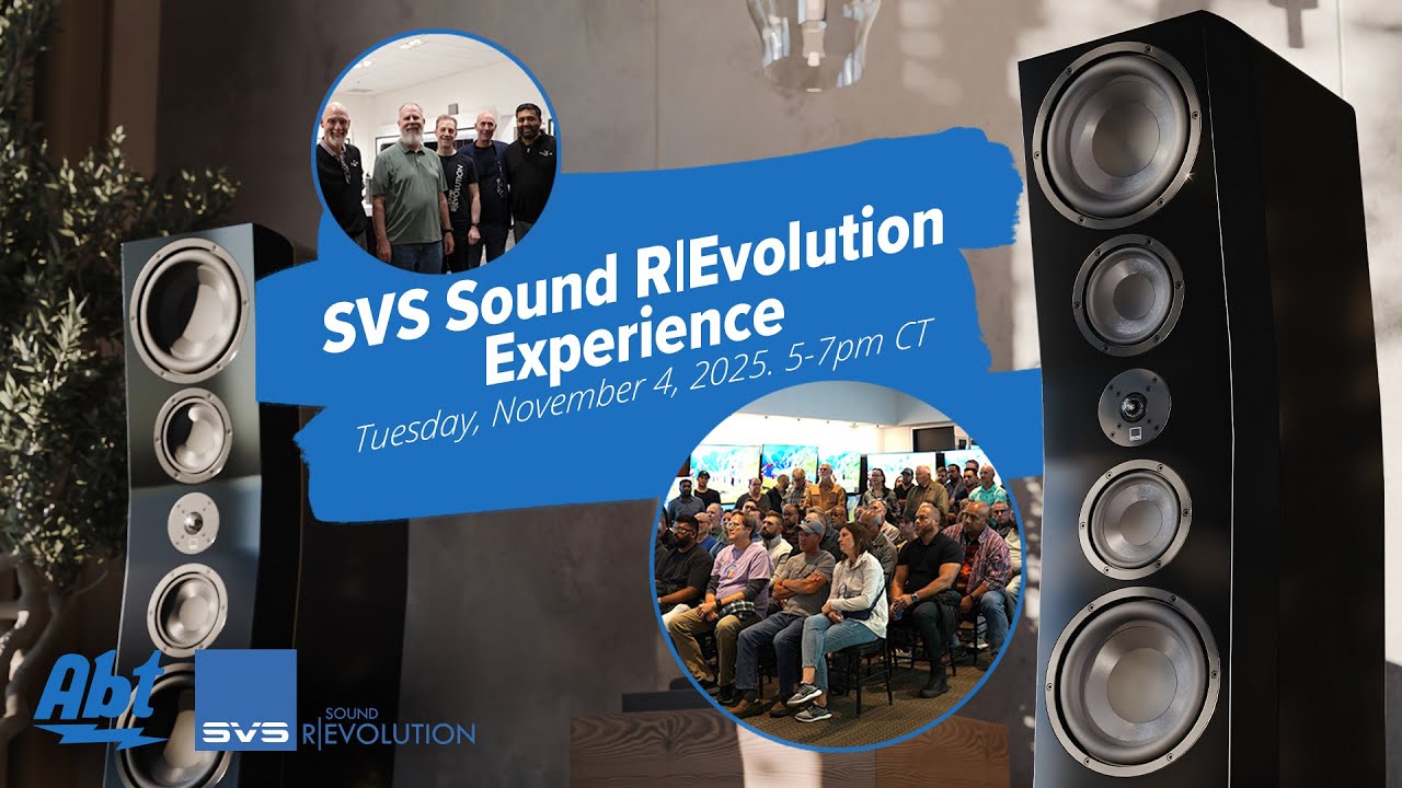 SVS Sound R|Evolution Experience Live from Abt Electronics in Chicago