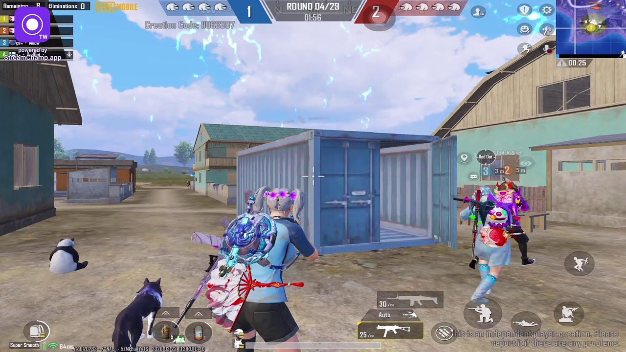 Broadcast powered by StreamChamp