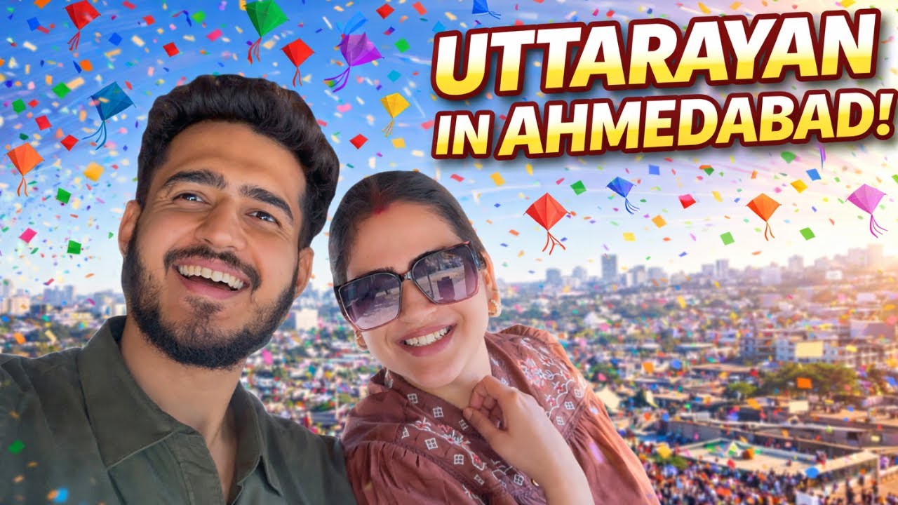 Uttarayan Festival in Ahmedabad 🪁 | Kite Festival Gujarat 2026 | 