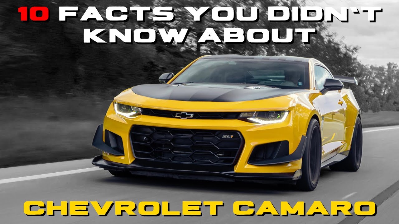 10 Facts You Didn't Know About Chevrolet Camaro !!!
