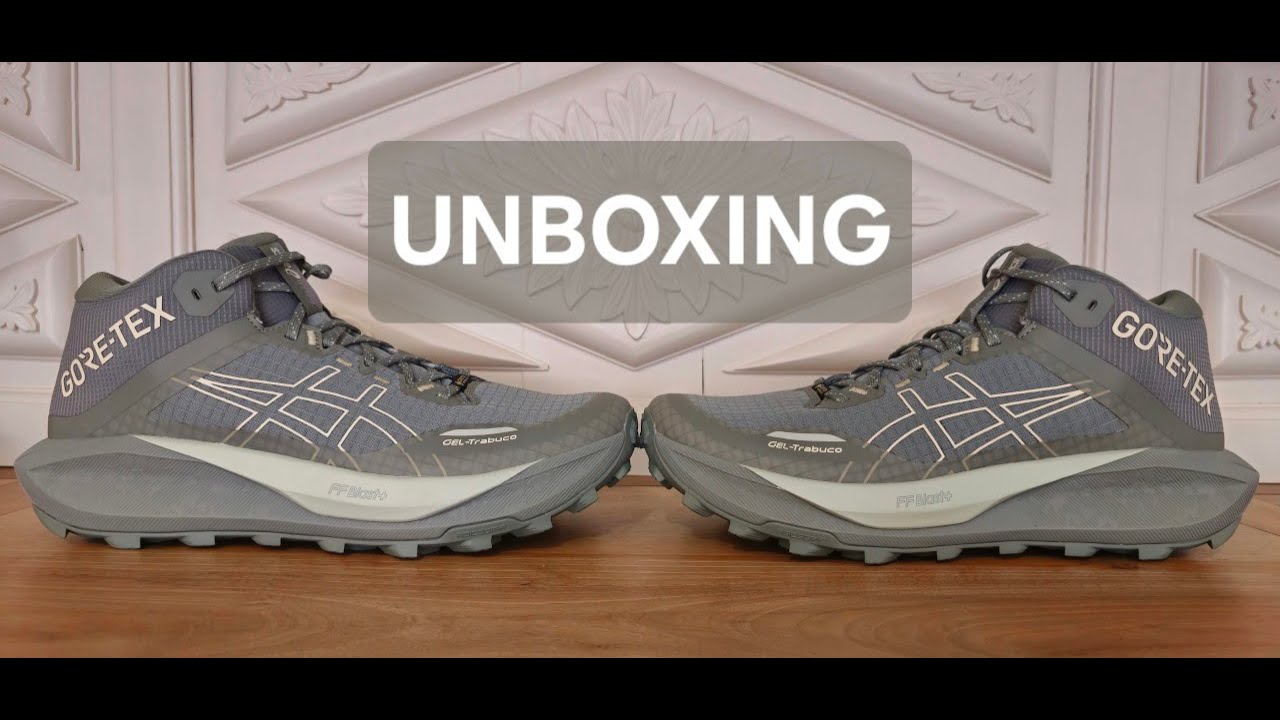 UNBOXING - ASICS  Gel-Trabuco MT GTX