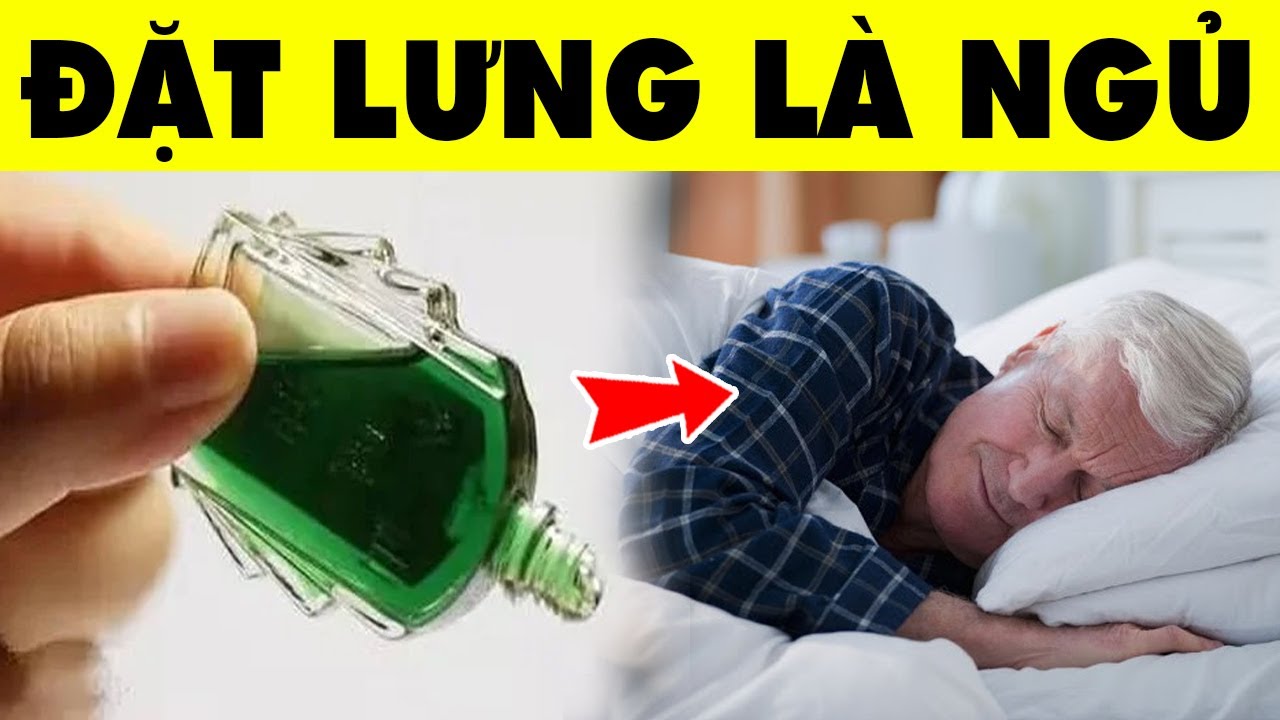 Dùng Chai Dầu Gió Xoa 