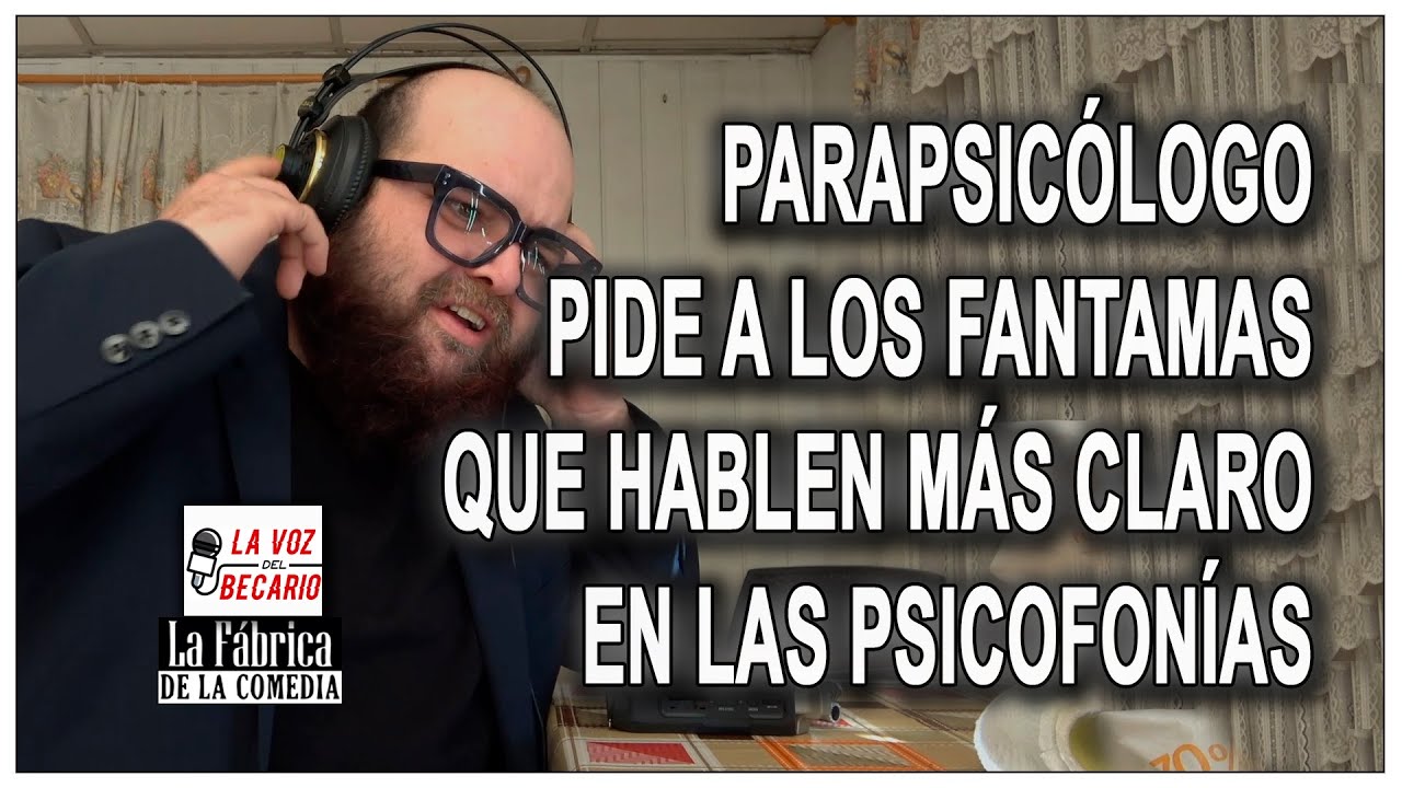 Parapsicólogo pide a los fantasmas que hablen más claro en las psicofonías
