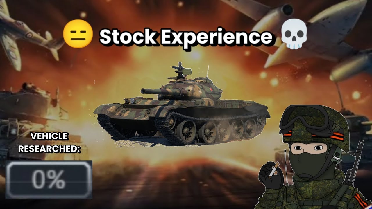 T-54 (1947) Stock Experience 😑 | War Thunder