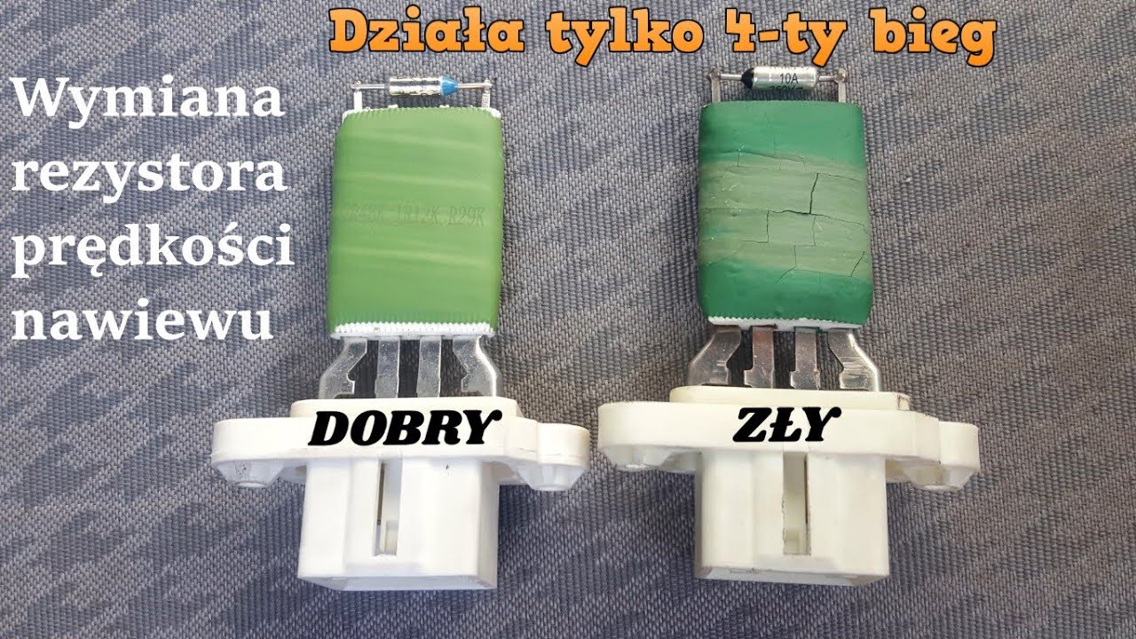 Wymiana rezystora nawiewu Ford Fusion 2 - MoTo-UK