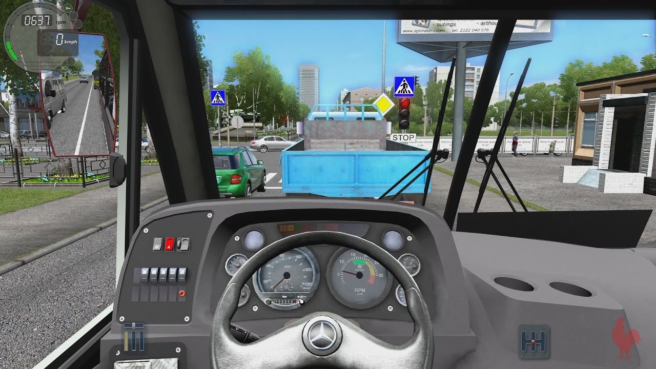 City Car Driving - Mercedes-Benz Neobus Thunder