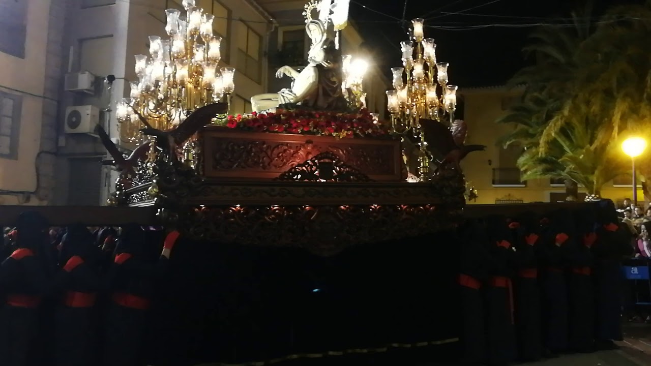 Entrada de LA DOLOROSA.Semana Santa de Monóvar 2018.