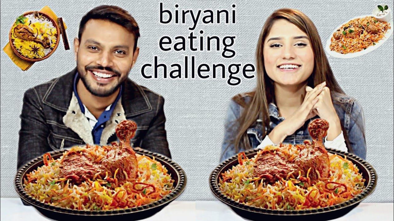 Pakistan Best Waqas Biryani Challenges  With Nimra Ali Famous girl@NimraAliReal