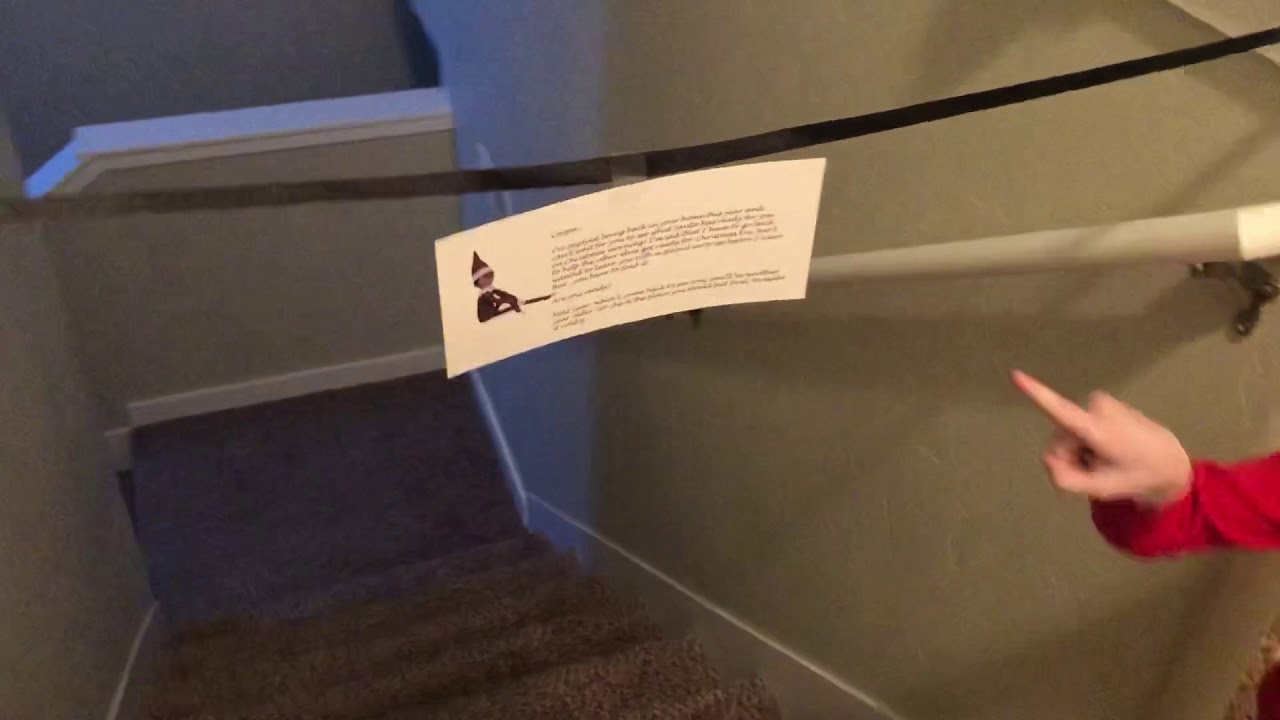 Elf on the Shelf Scavenger Hunt