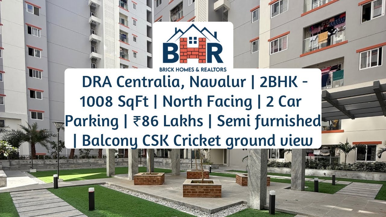 #2BHK_Apartment_for_Sale in #DRA_Centralia #Navalur | North Facing | #ready_to_move 