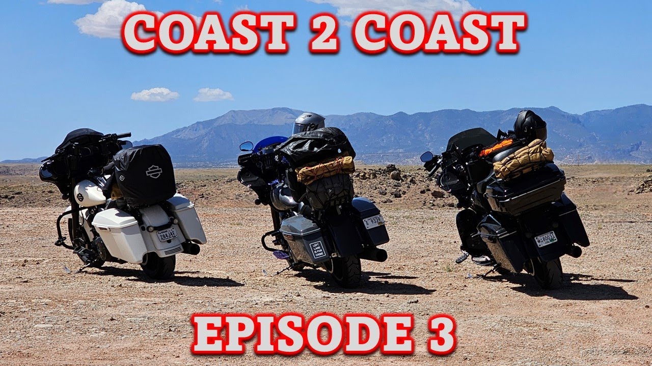 Motorcycle Coast 2 Coast trip | Four Corners Episode 3
