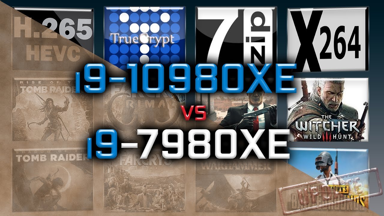 Intel i9 10980XE vs i9 7980XE Benchmarks | Test Review | Gaming | 15 Tests