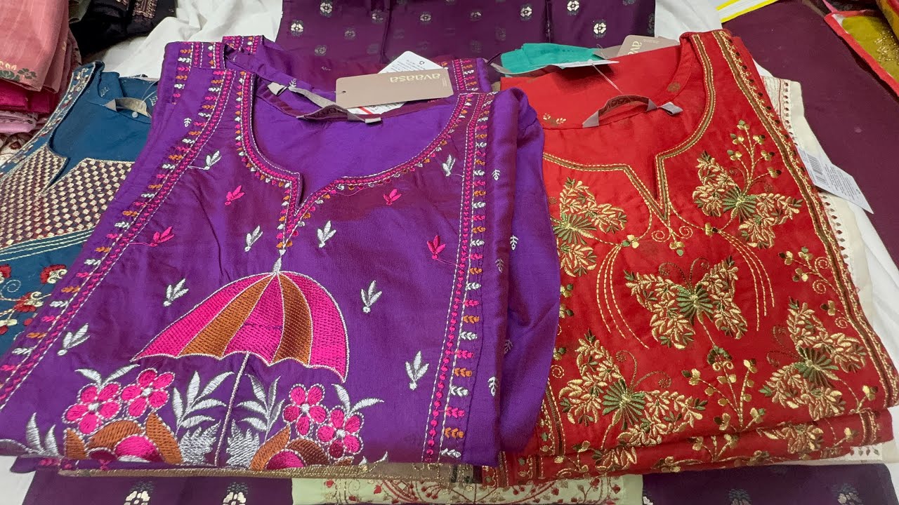 Aavaasakurtis single piece courier available chickpet Bangalore wholesale Kurtis sets available 