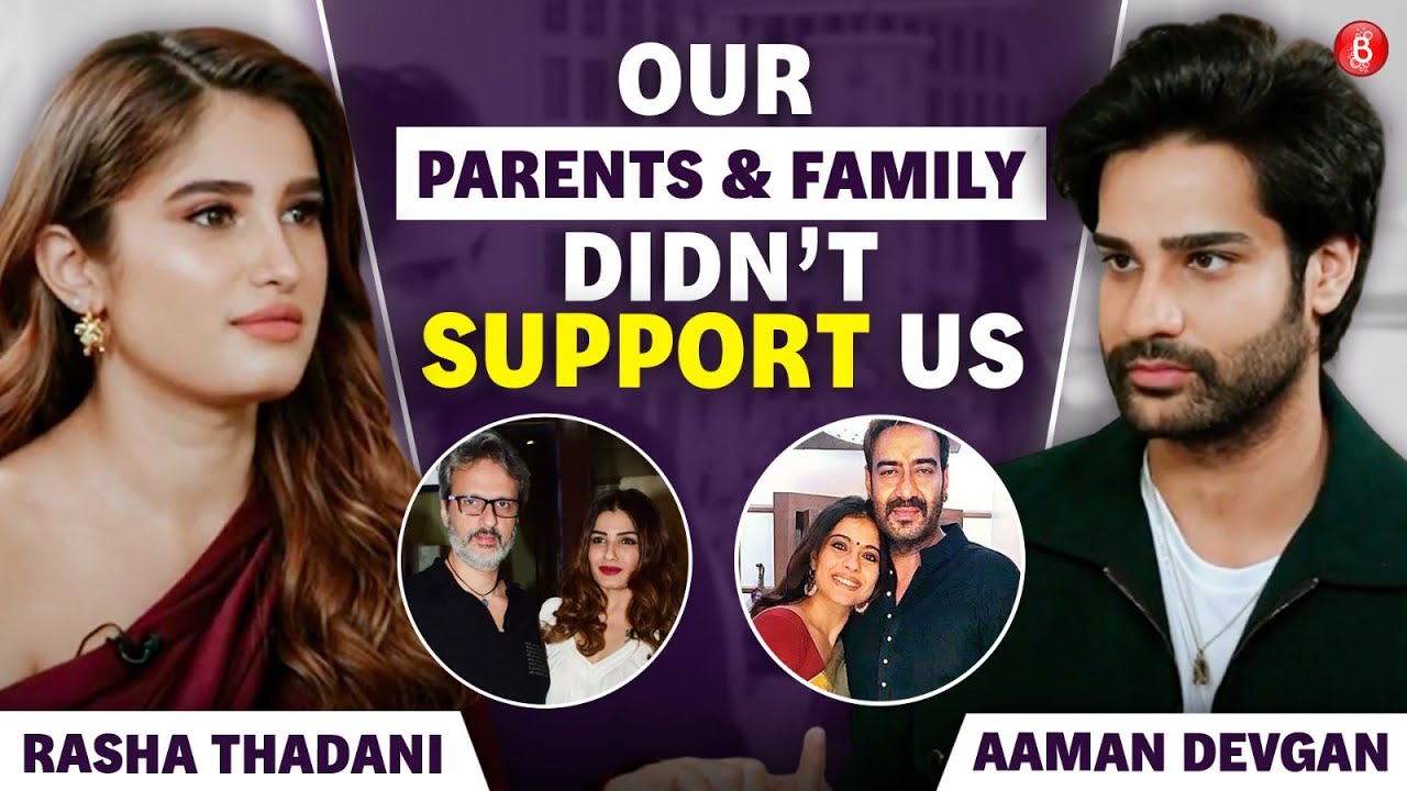 Rasha Thadani - Aaman Devgan on debut, Azaad,Ajay Devgn & Raveena Tandon's expectations, Salman Khan