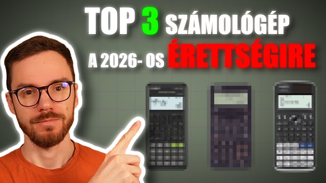Melyik számológépet SZABAD vinni 2026-ban? Ne ezen bukd el az érettségit! 😱