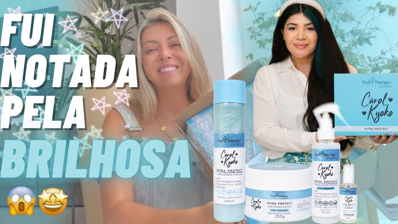 🩵VITRA PROTECT CAROL KYOKO🤩 Unboxing Recebidos Kiwilabs Left Cosméticos