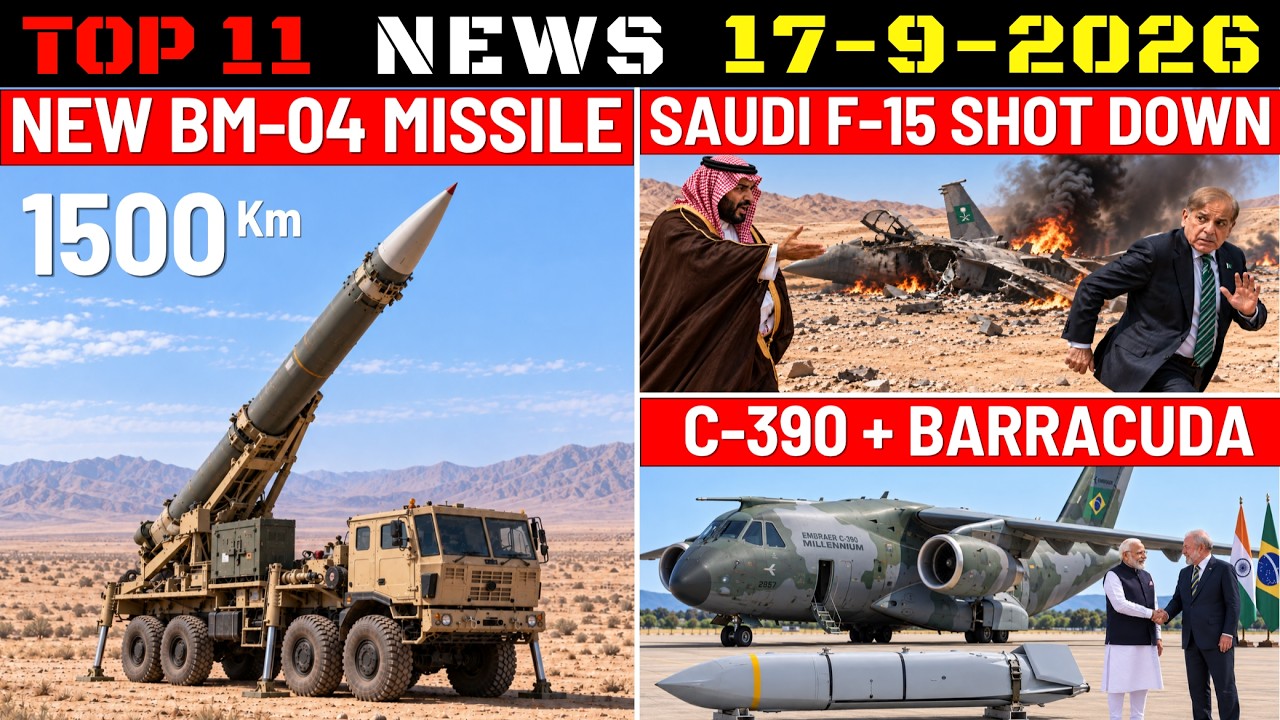 Новости обороны Индии: загадочная ракета BM-04, сбитый F-15, заказ на 7 фрегатов P-17B, ракета Ba...