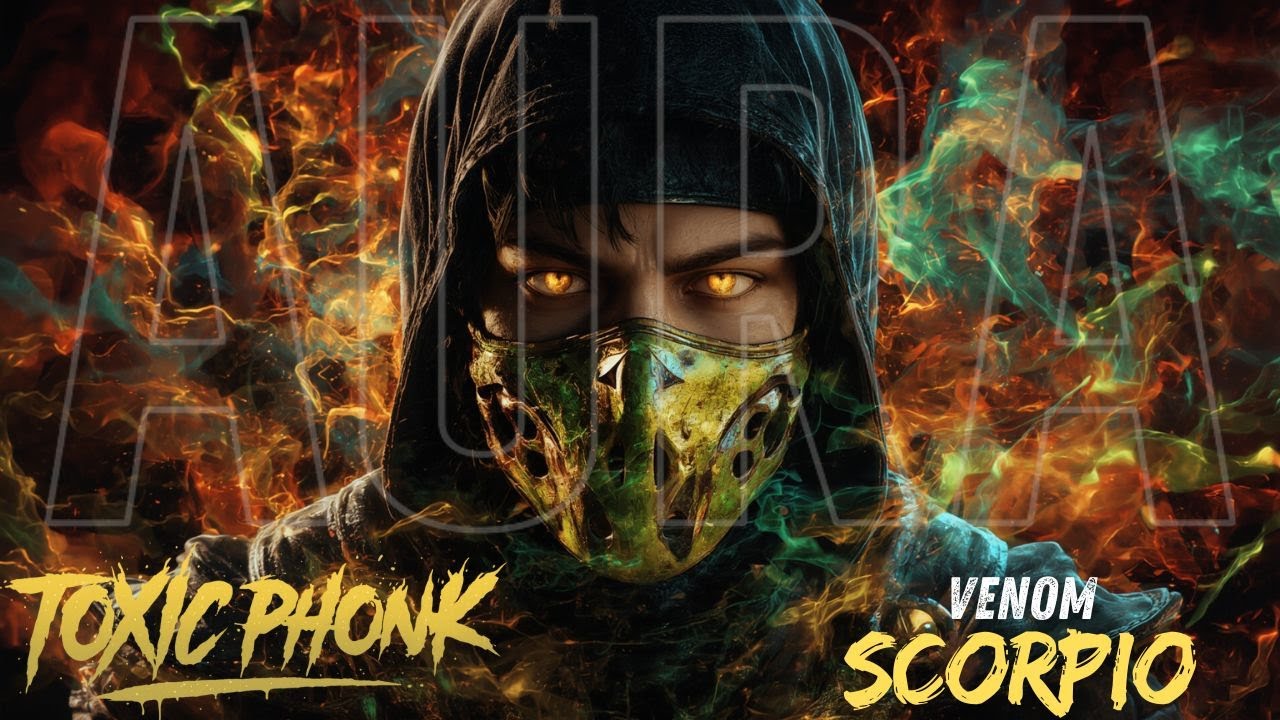 Toxic Phonk – Venom Scorpio 🦂 | Dark Phonk Fire & Rage Energy