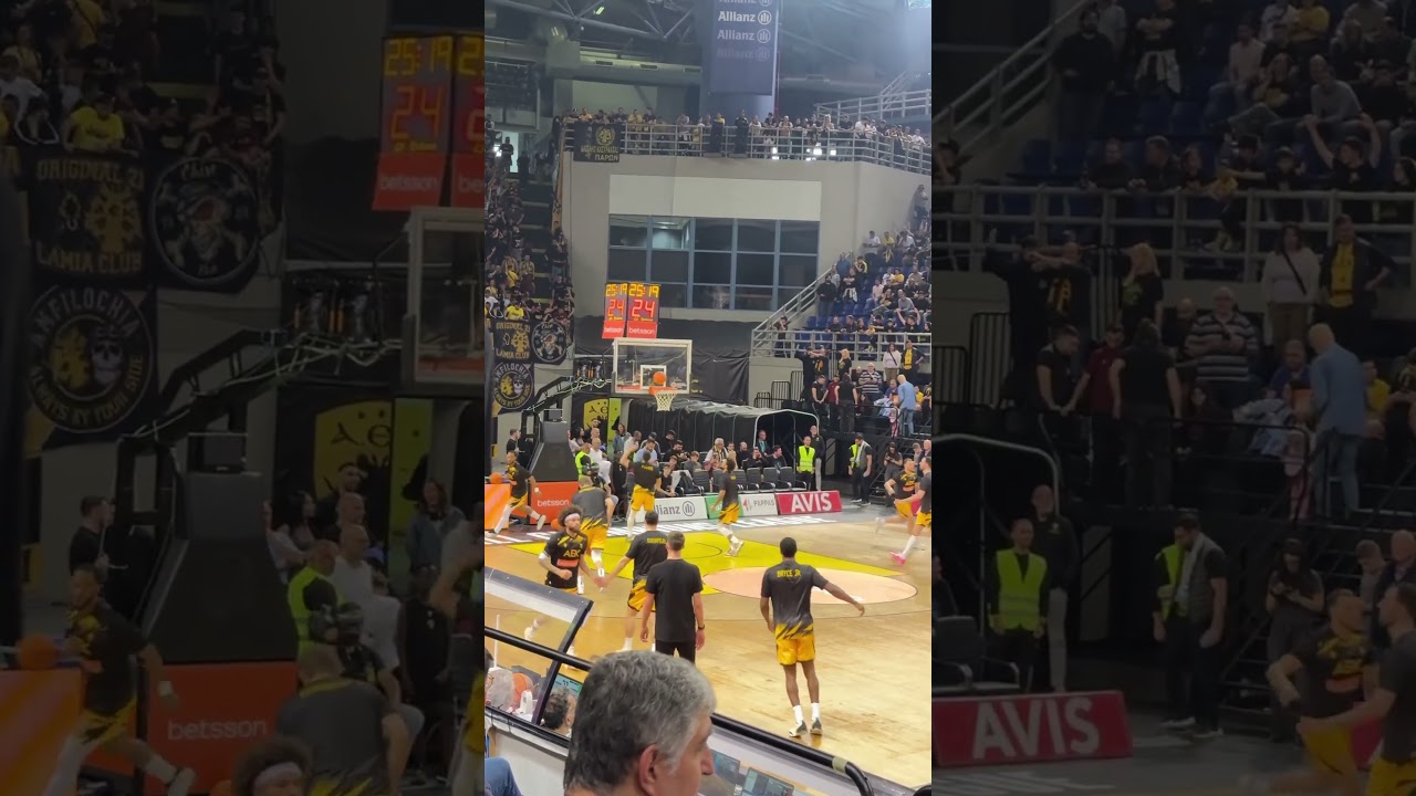 AEK vs Nanterre 3rd Game BCl #vlog #basketball #aek #aekfc #aekbc #aekathens #gate #bcl #vlogger