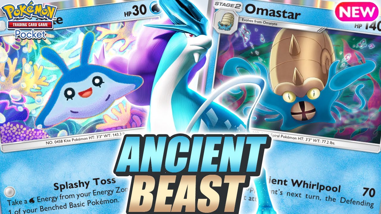 UPGRADED ! New OMASTAR Deck Stops Opponents from Attacking !   Pokemon TCG Pocket