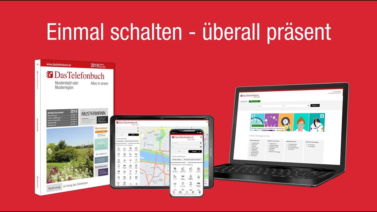 Das Telefonbuch. Alles in einem.