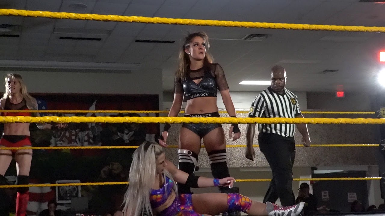Rhea Ripley, Mia Yim, Candice LeRae vs. Dakota Kai, Jessamyn Duke, Marina Shafir - NXT Jax 12/5/2019