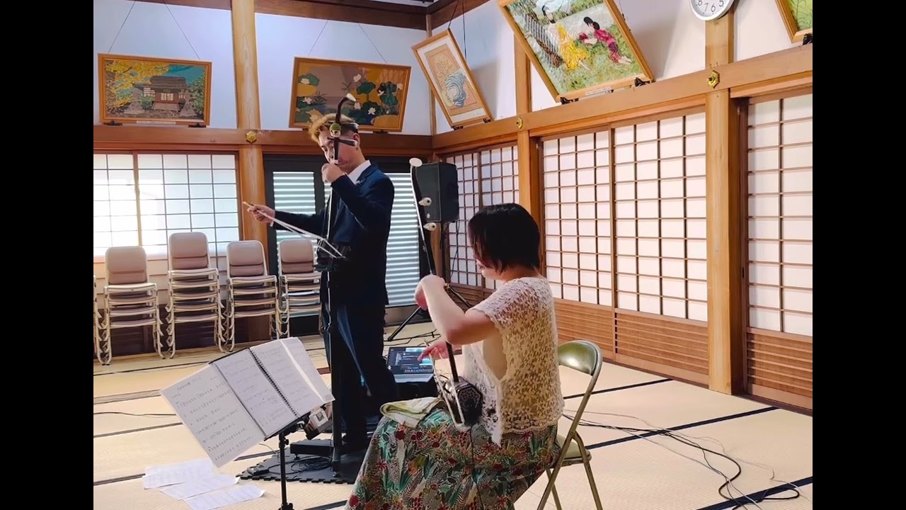 『さよならの夏』  小林寛明&鈴木晴菜　二胡二重奏