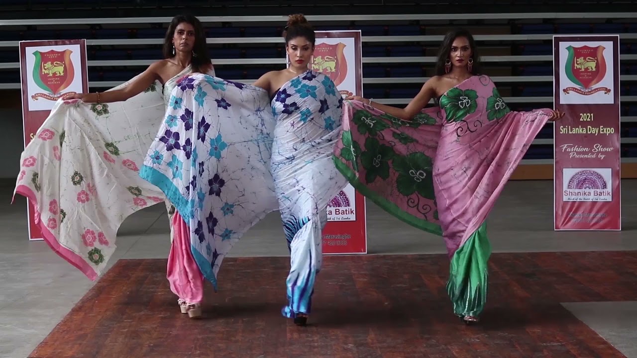 𝐒𝐑𝐈 𝐋𝐀𝐍𝐊𝐀 𝐃𝐀𝐘 𝐄𝐗𝐏𝐎 & 𝐏𝐀𝐑𝐀𝐃𝐄 𝟐𝟎𝟐𝟏 ~ Beautiful Fashion Show by Shanika Batiks, Sri Lanka