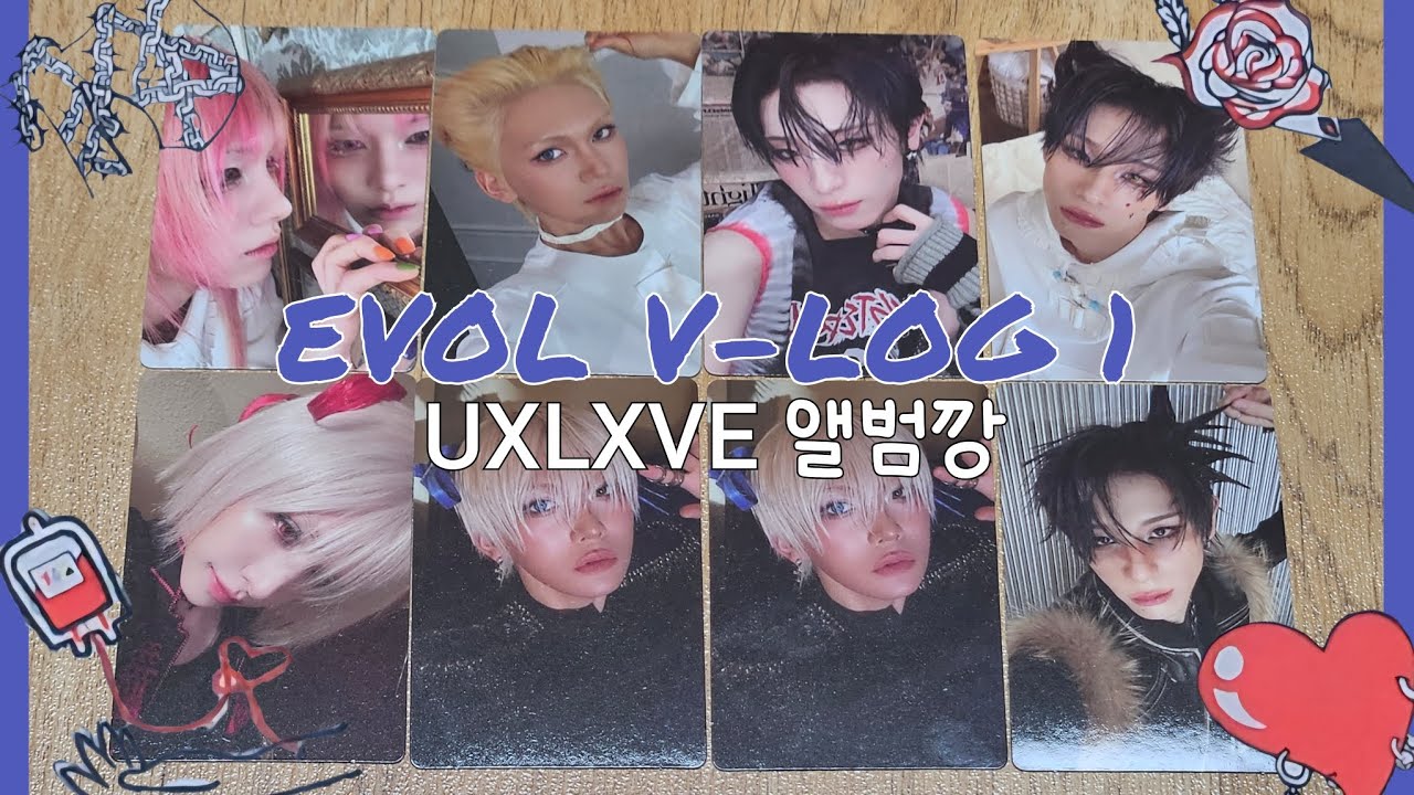 EVOL V-LOG 1. XLOV UXLXVE 앨범깡.