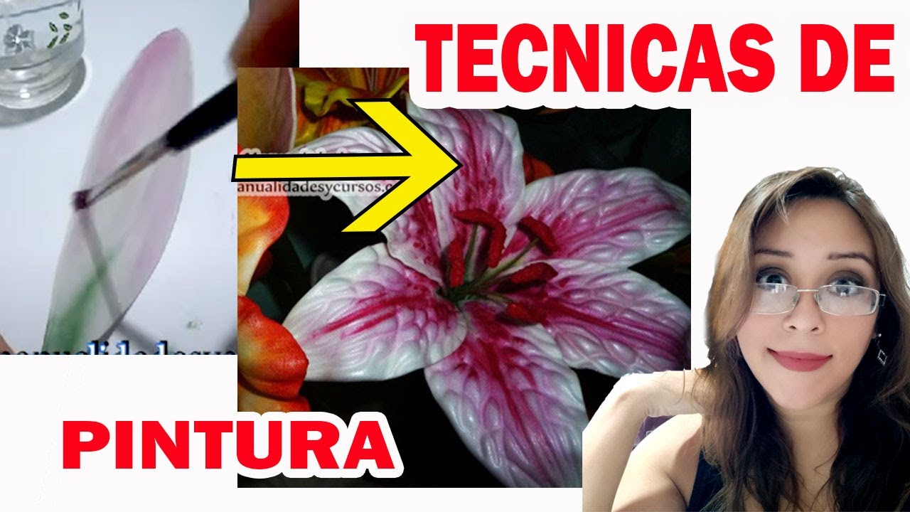 Como pintar/ matizar un pètalo de lilium realizado con foamy O GOMA EVA