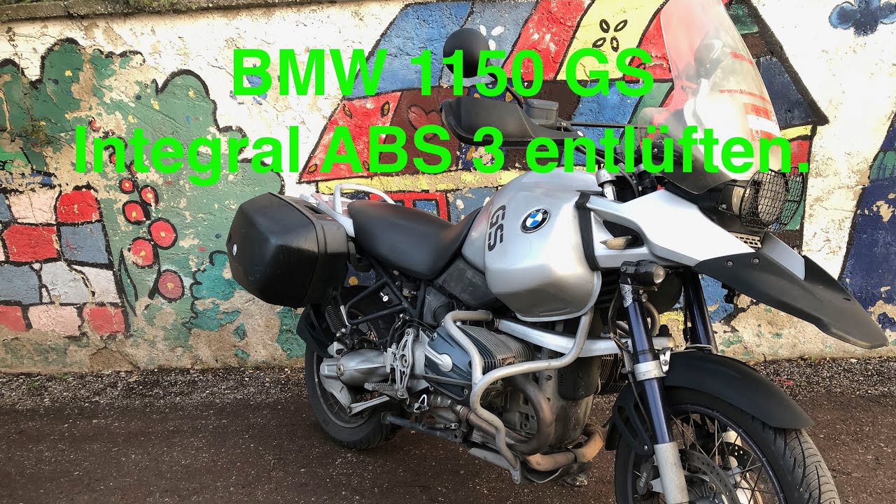 BMW 1150 GS   Integral ABS entlüften