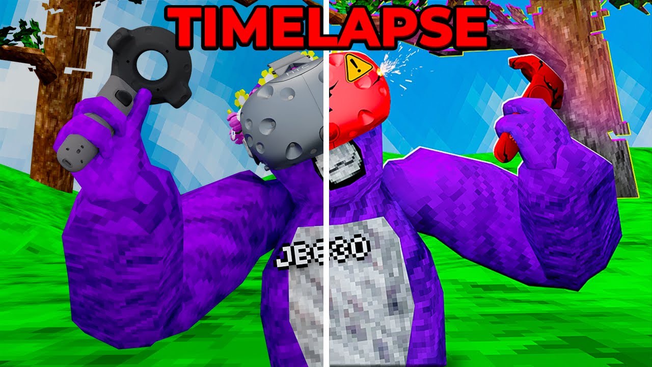 Gorilla Tag 2 Thumbnail Timelapse!