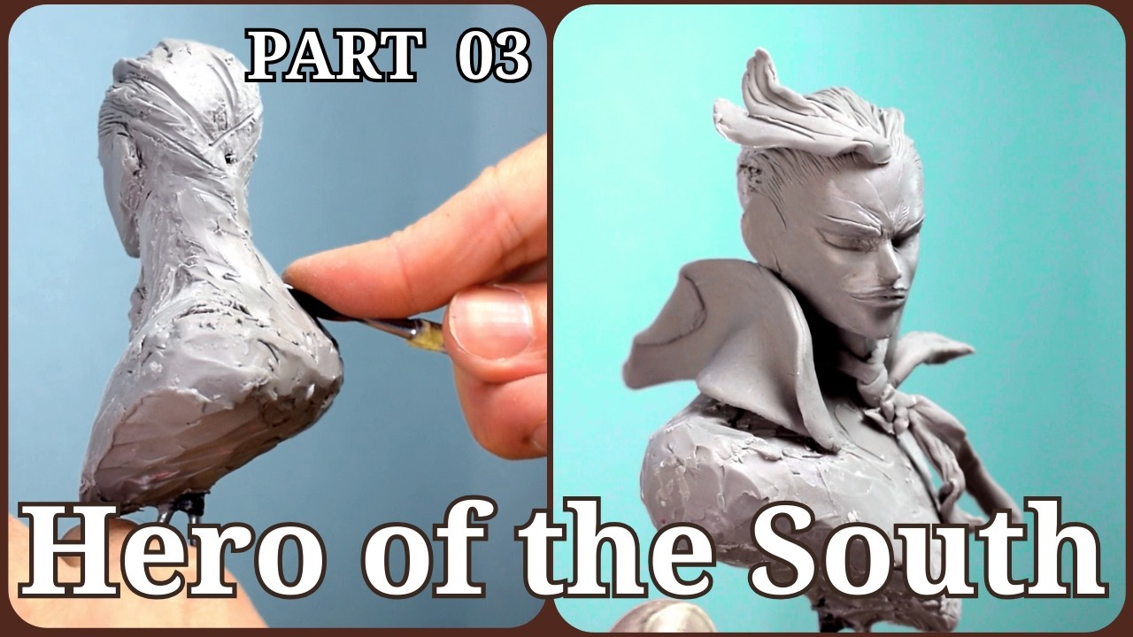 南の勇者   の  フィギュアを作ってみた  『  葬送のフリーレン  』 How to make a figure of  The Hero of the South  Part 02